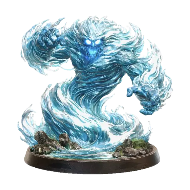 3D model for Water Elemental