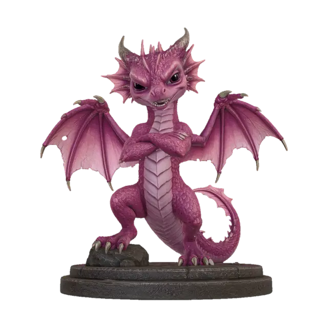 3D model for Rosy Ember Dragon