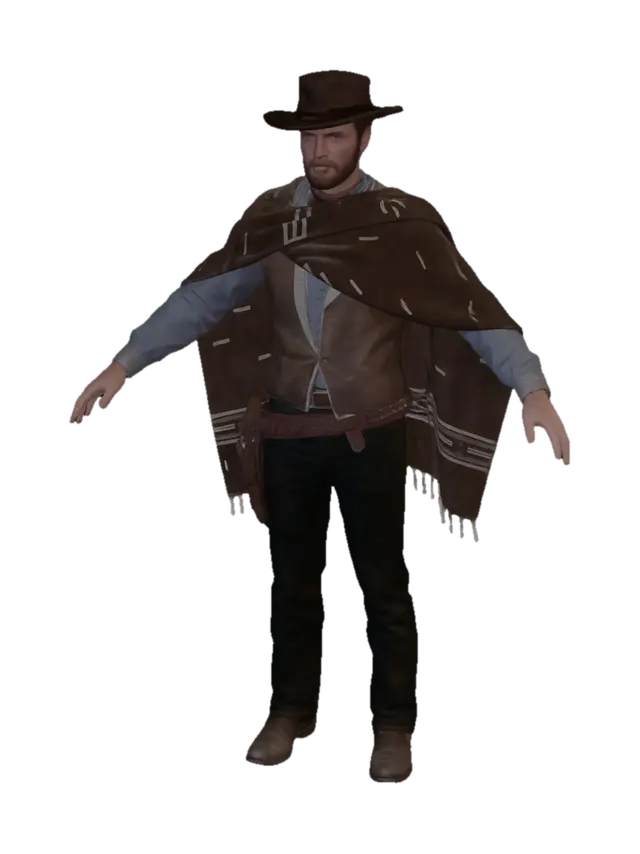 3D model for The Man with No Name