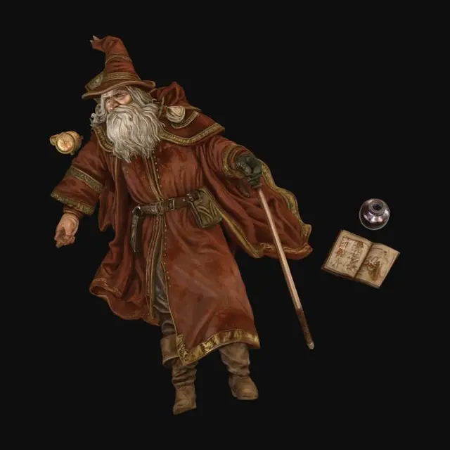 3D model for Dead Wizard