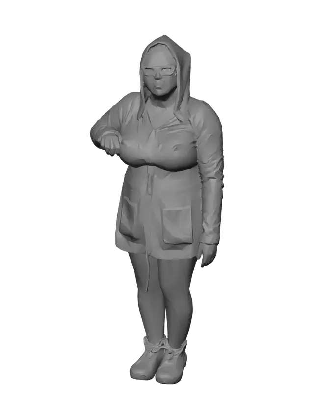 3D model for Park Festival Crowd