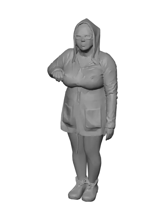 3D model for Park Festival Crowd
