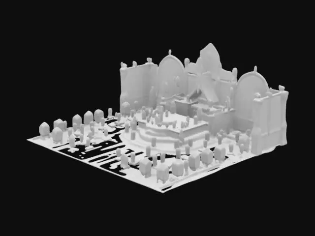 3D model for Asgard içindeki Oda