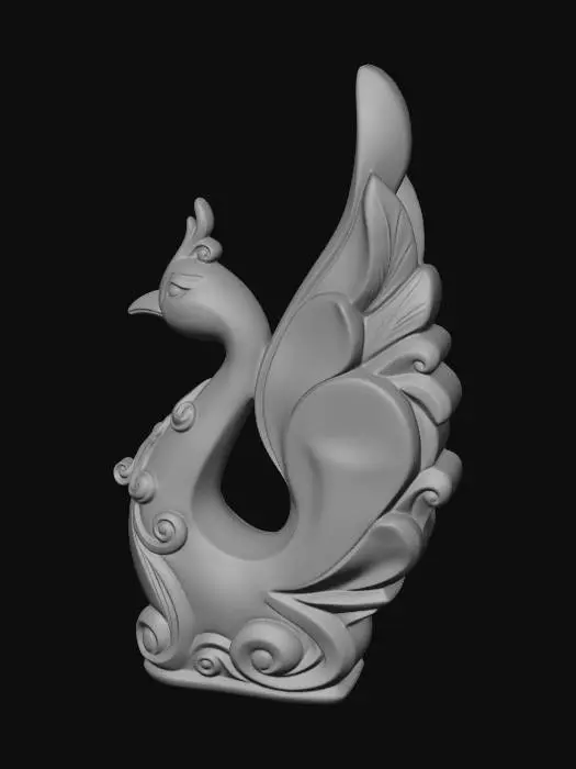3D model for Crimson Phoenix