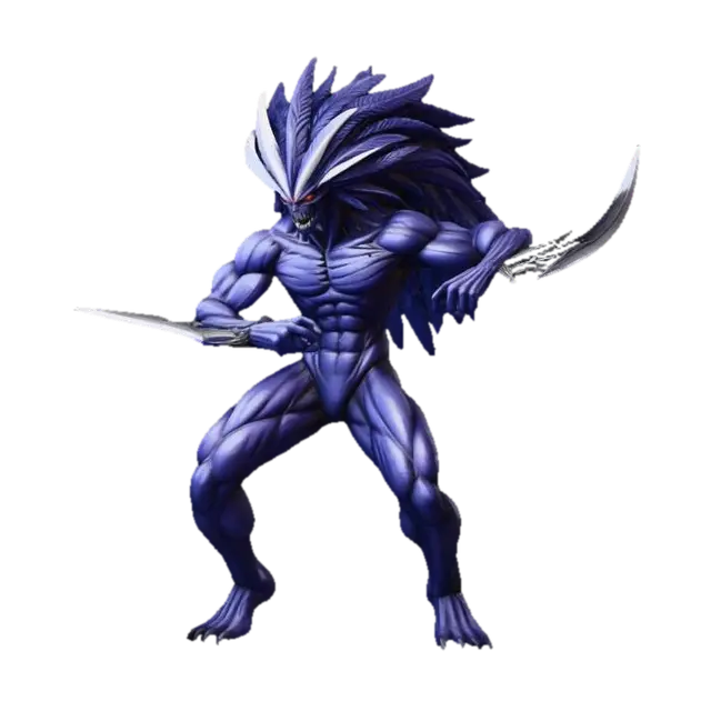 Neo Dio - Mugen 3D model, vytvořený pomocí AI
