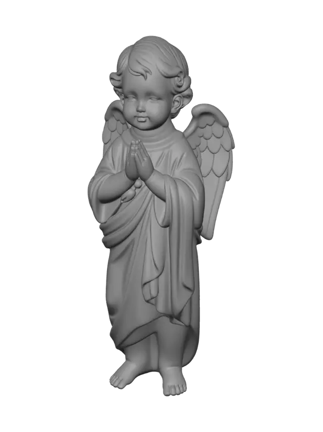 3D model for Praying Cherub