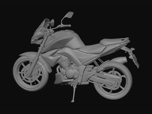 3D model for bajaj pulsar ns 200