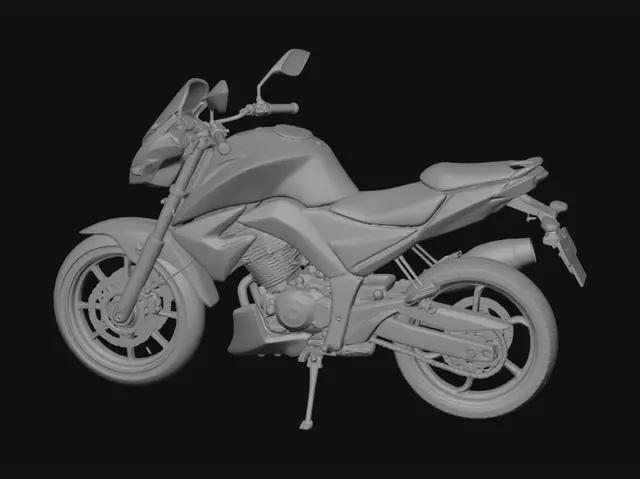 3D model for bajaj pulsar ns 200