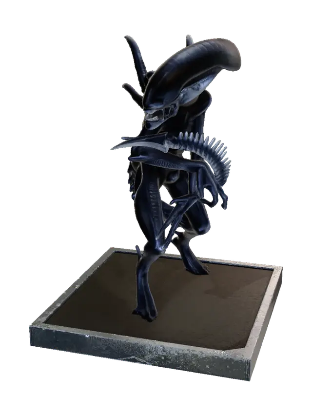 3D model for Dark Xenomorph
