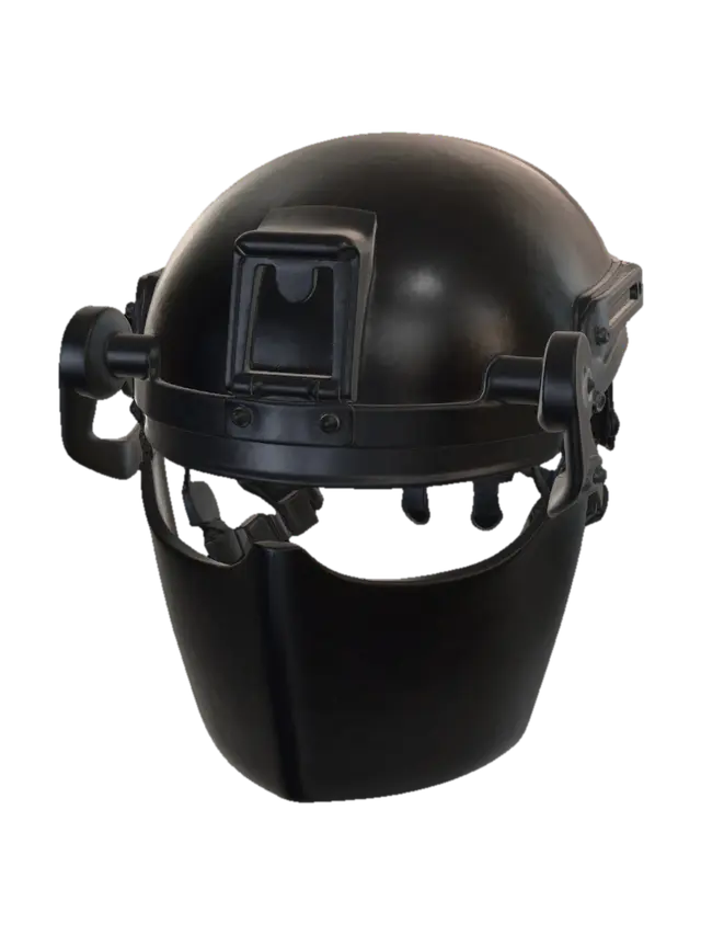 Head-mounted visor - Eyeprotection 3D model, vytvořený pomocí AI