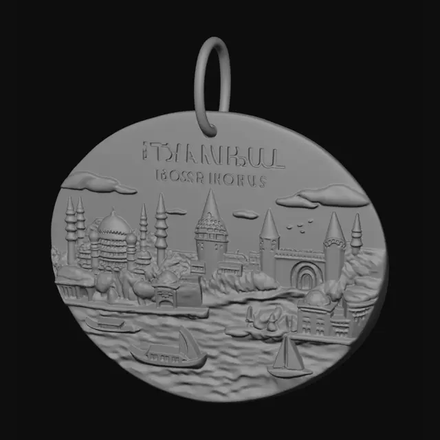 3D model for Istanbul Bosphorus