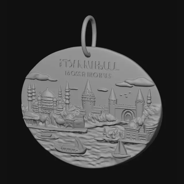 3D model for Istanbul Bosphorus