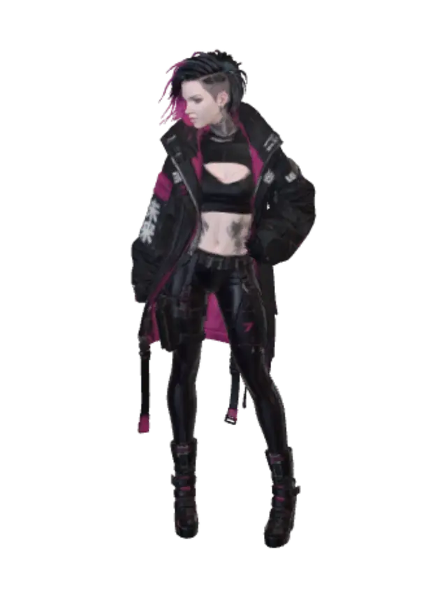 3D model for Violet Rebellion