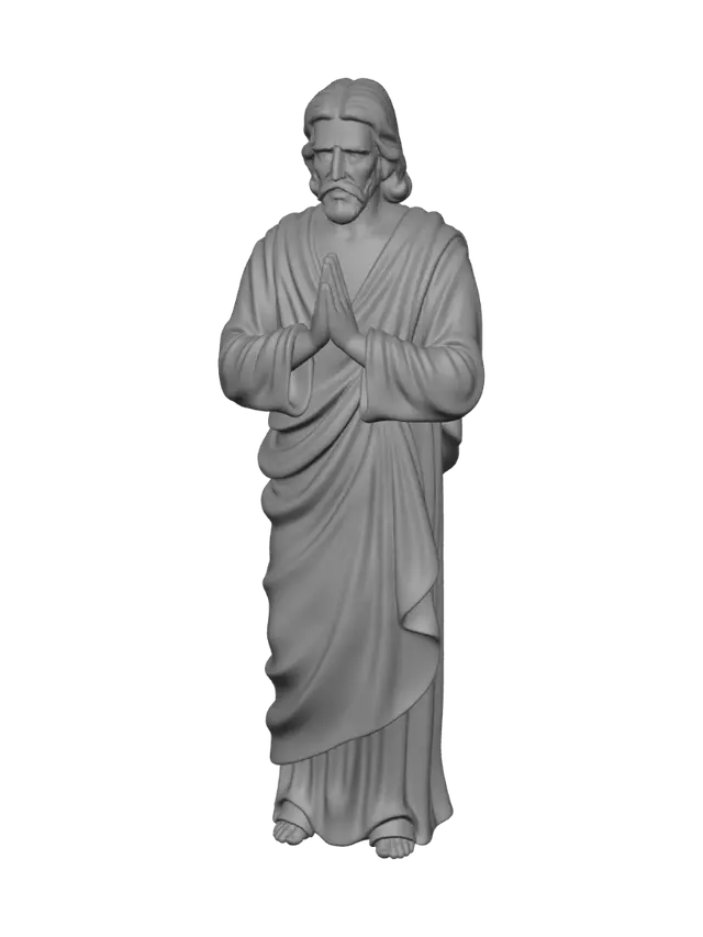 3D model for Christ in Prayer