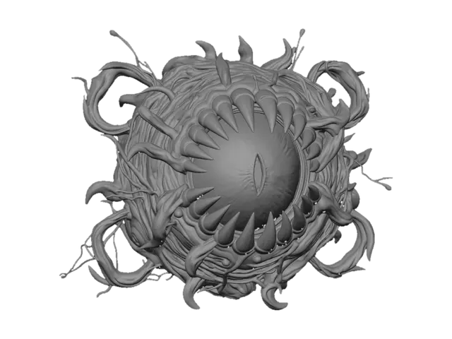 3D model for Emerald Eye in the Crimson Maw
