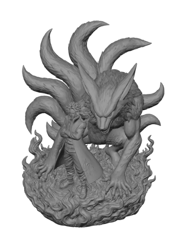 3D model for Nine-Tailed Guardian