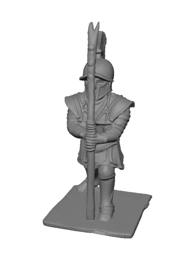 3D model for Spear-Bearing Knight