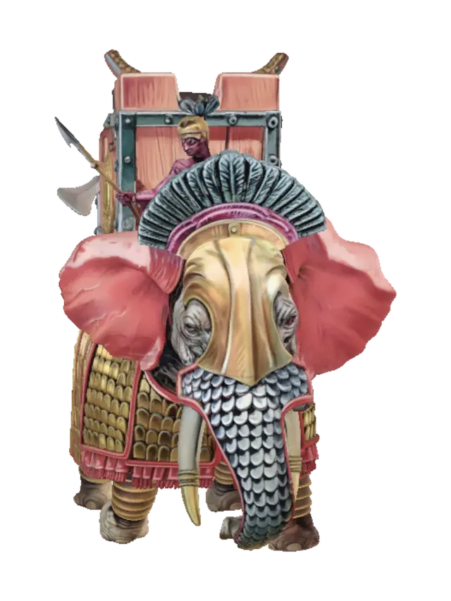 3D model for Siege Elephant of the Golden Fort
