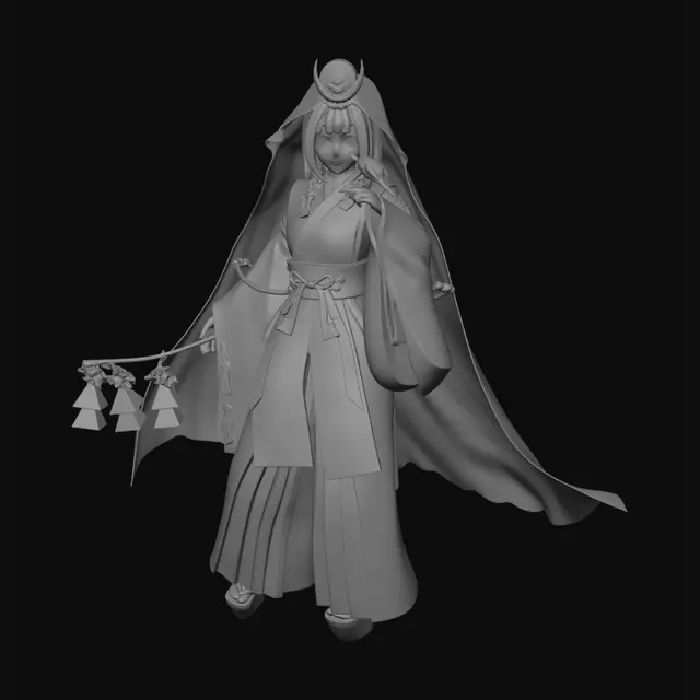 3D model for Redshield Warrior