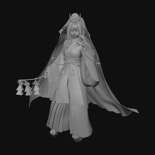 3D model for Redshield Warrior
