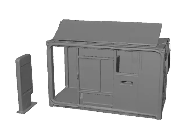 3D model for Zillionaire Solar Capsule Shop