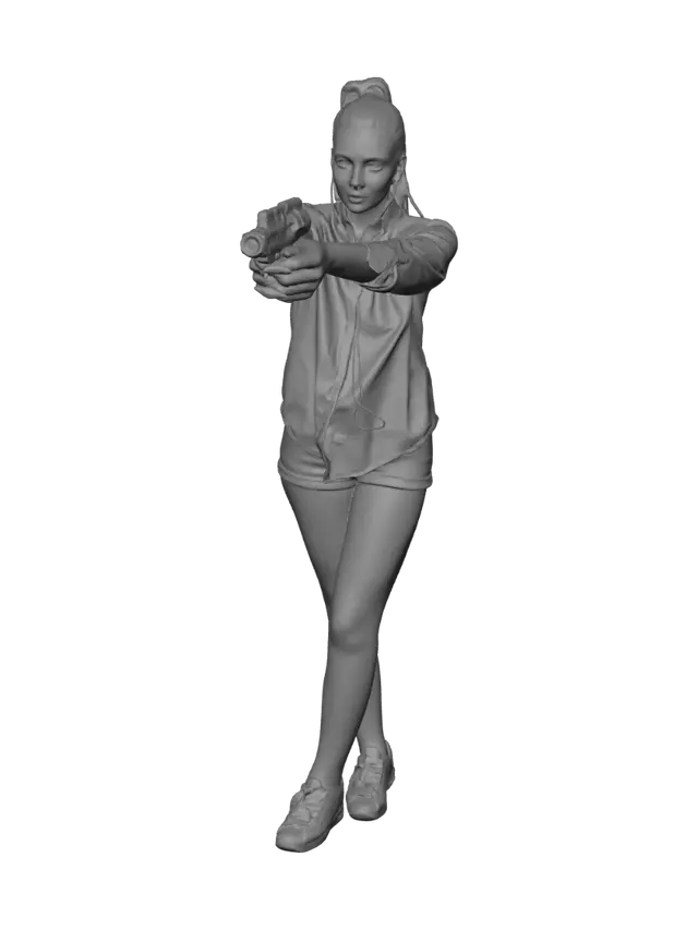 3D model for Through the Barrel