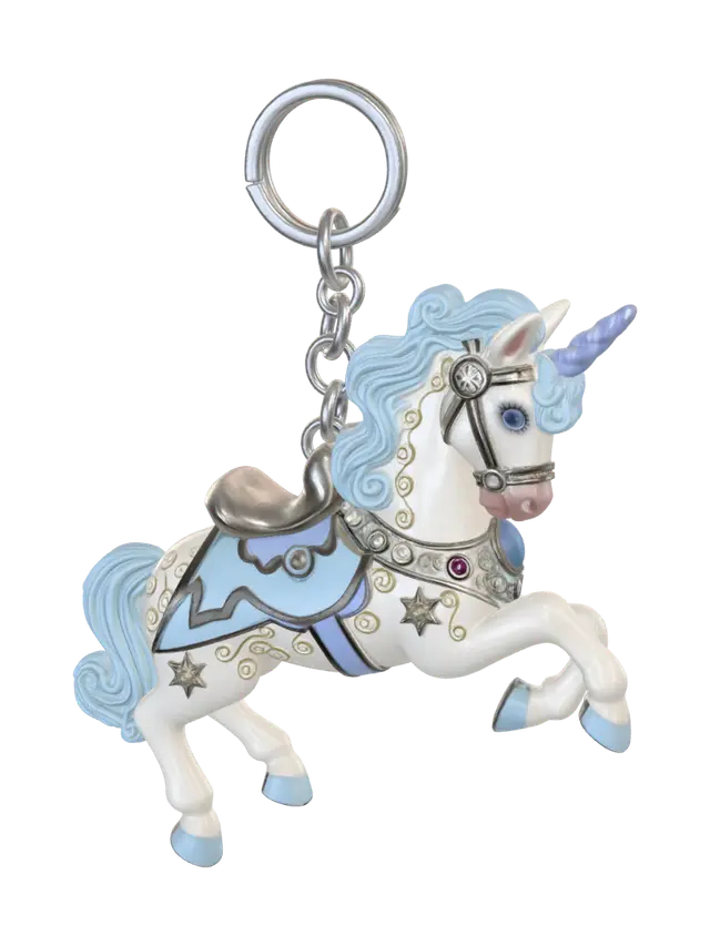 Modello 3D Azure Mane Unicorn - Manes, generato dall’IA