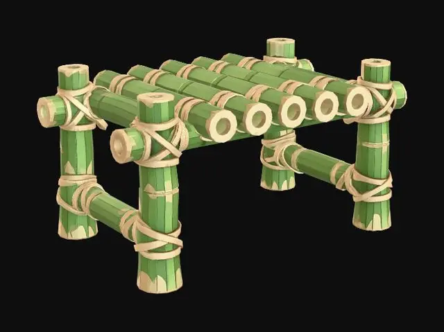 3D model for Bamboo Platform