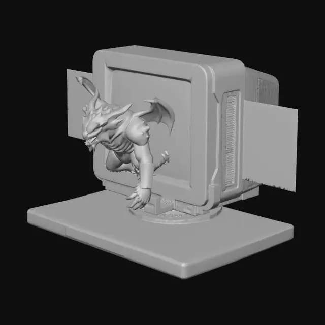3D model for Pipeline Sketch to 3D Dragon