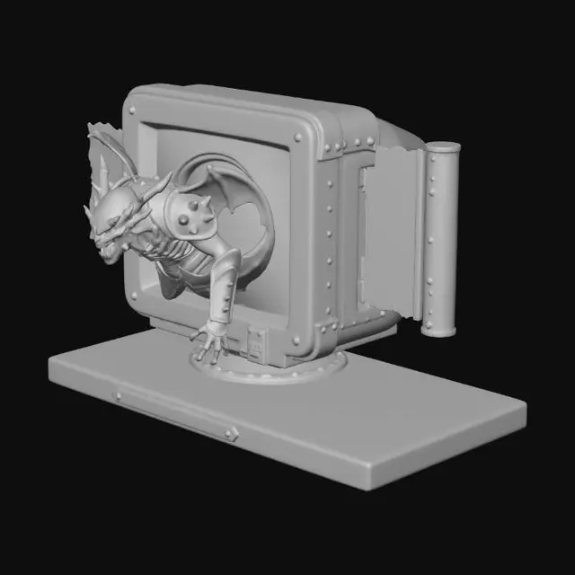 3D model for Sketch to 3D Dragon Breakout