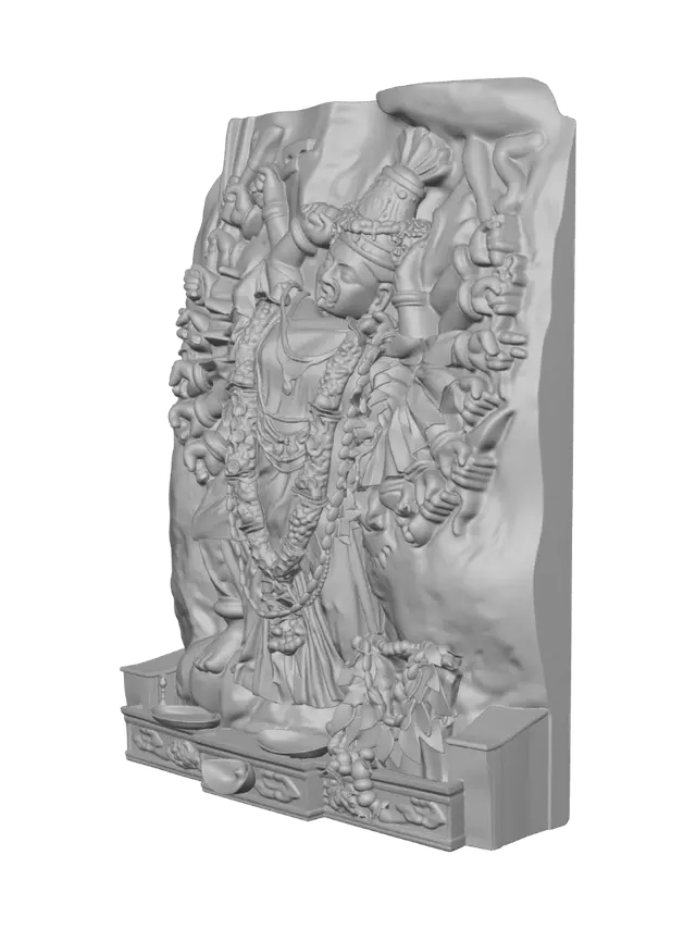 3D model for Vibrant Goddess Shrine