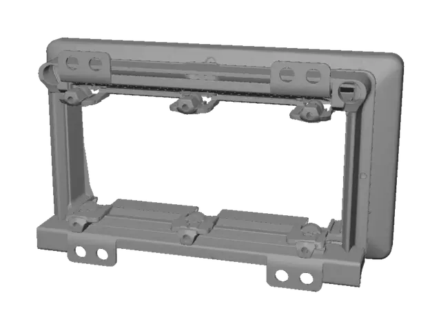 3D model for Fusion Carav 22-1866 переходная рамка