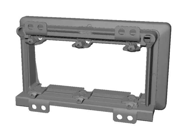 3D model for Fusion Carav 22-1866 переходная рамка
