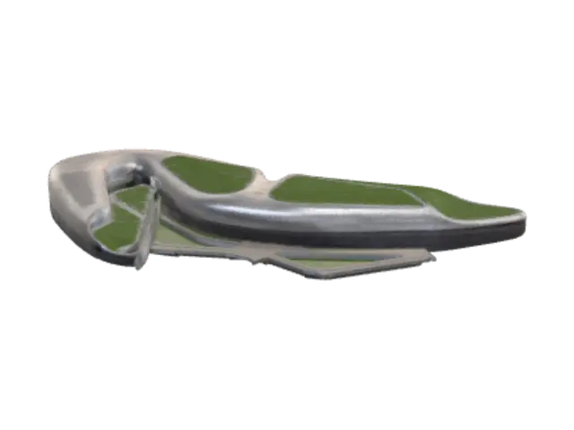 3D model for Green Loop Pavilion