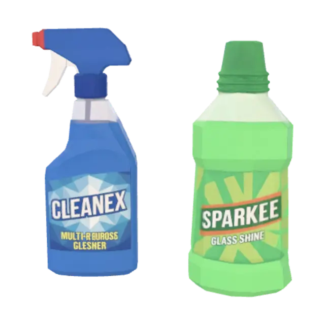 3D model for Cleanex and Sparkle