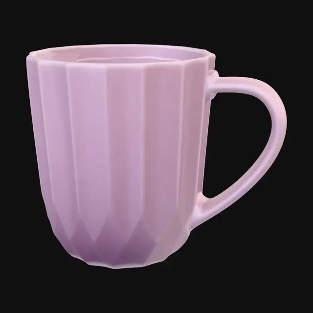 3D model for Pink Faceted Mug