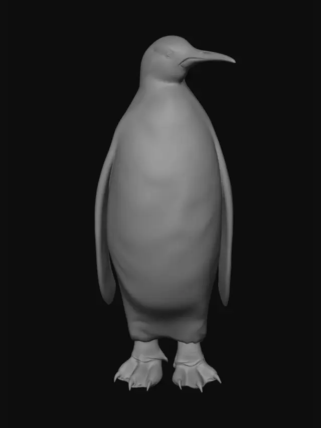 3D model for Emperor Penguin