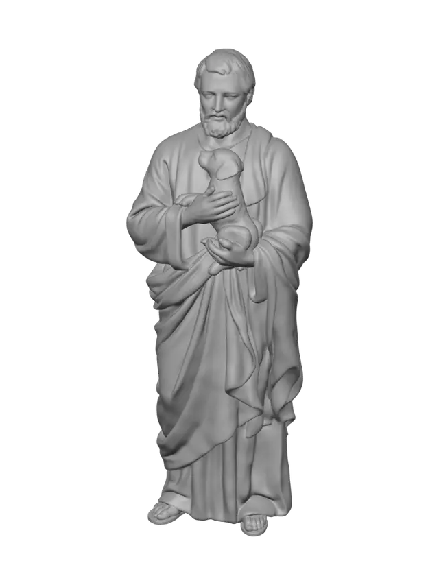 3D model for The Gentle Shepherd
