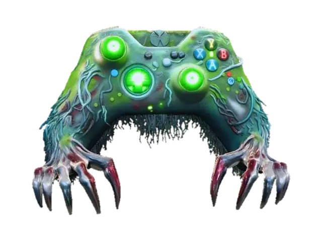 Joysticon - Pressing on Fate - Joystick 3D model, vytvořený pomocí AI