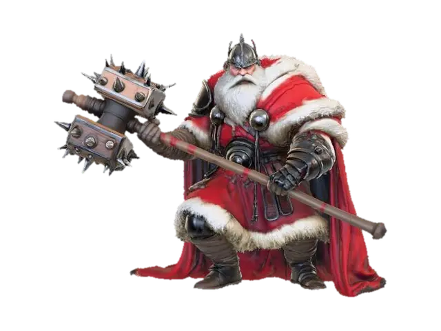 Battle Claus - He who does not congratulate until he is sure that everything is alright - Rofl 3D model, vytvořený pomocí AI