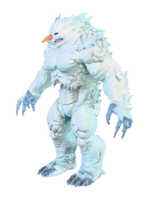 Anomaly 09 - "Cryogenic Giant" - Rofl 3D model, vytvořený pomocí AI
