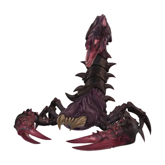 3D model for Crimson Dune Scorpion