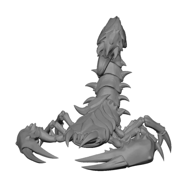 3D model for Crimson Dune Scorpion