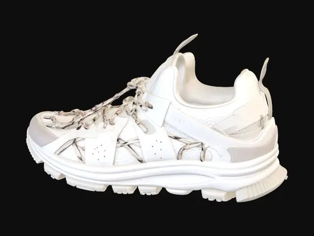 3D model for Armani Exchange Cream Sneaker