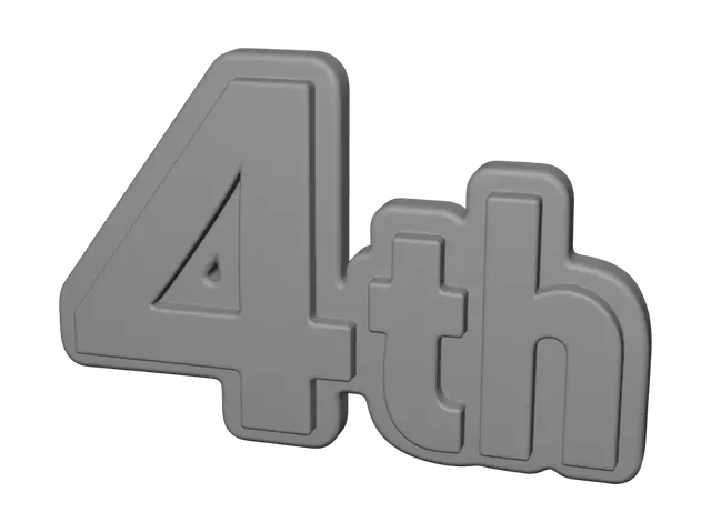 3D model for 4th