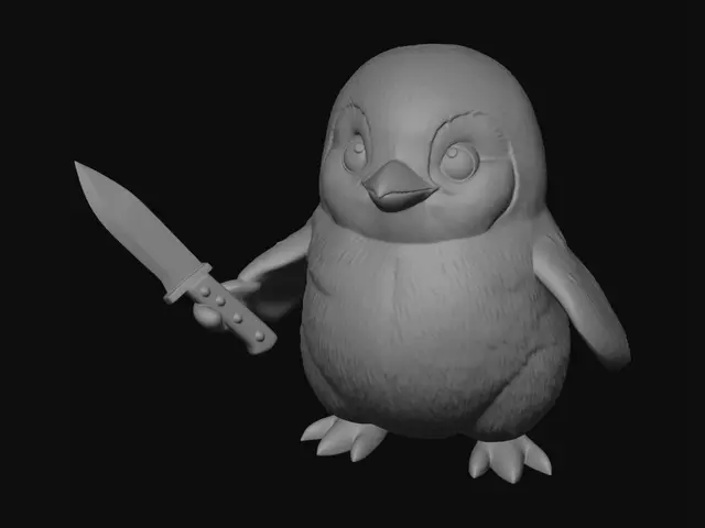 3D model for Knife-Wielding Penguin
