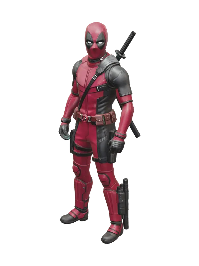 3D model for Deadpool Fortnite