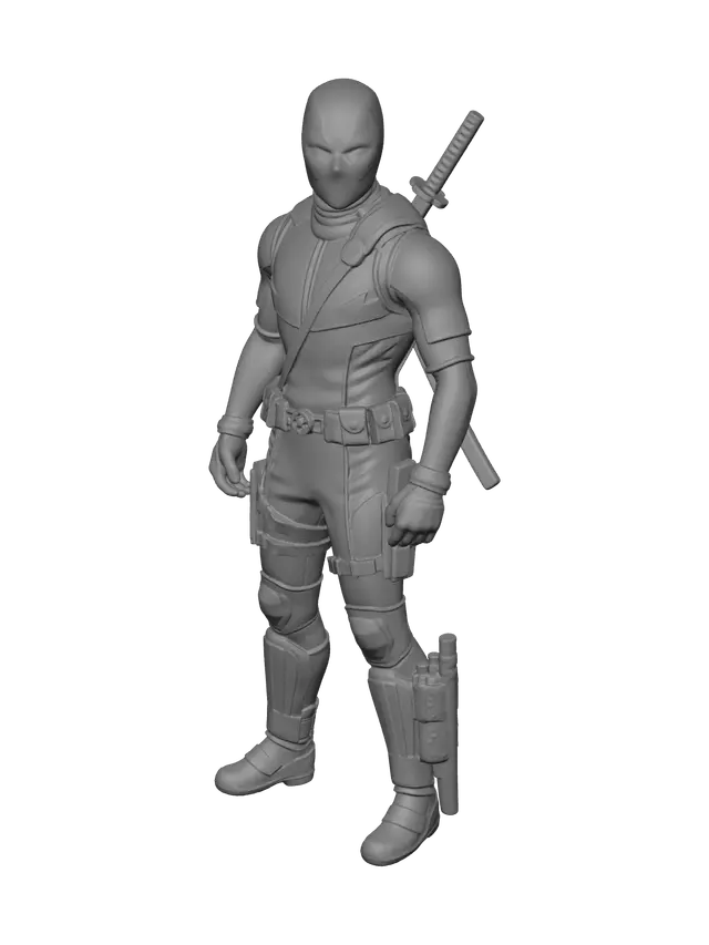 3D model for Deadpool Fortnite