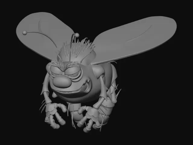 3D model for Angry Winged Beetle