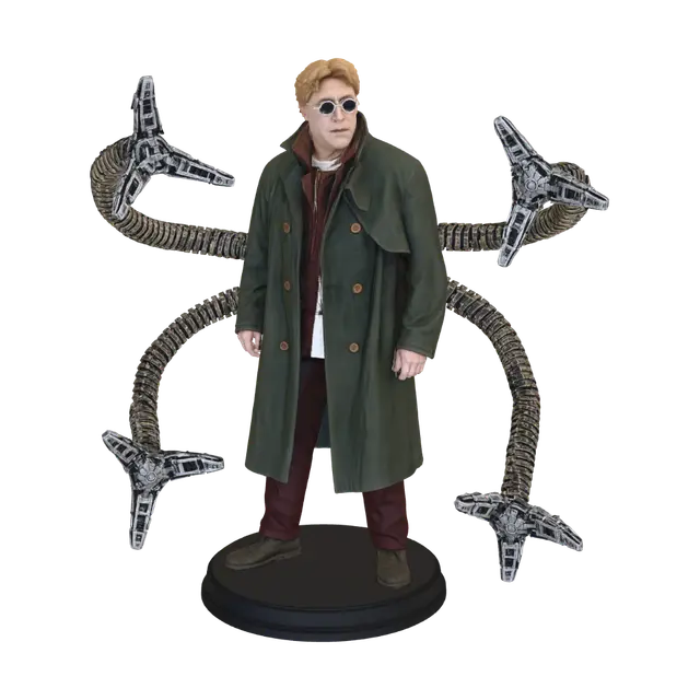 Doctor Octopus - Supervillain 3D model, vytvořený pomocí AI